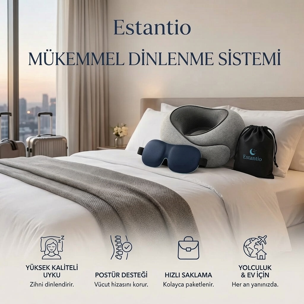 Estantio Rahat Uyku Seti